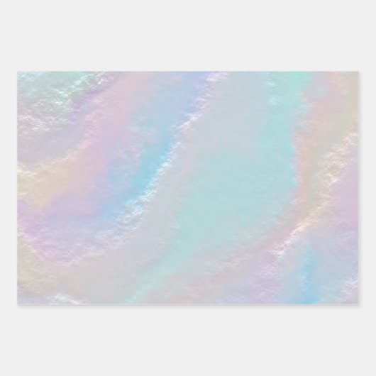 Abstrakte Regenbogentextur Geschenkpapier Set (Vorderseite 2)