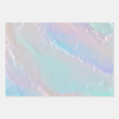 Abstrakte Regenbogentextur Geschenkpapier Set (Vorderseite)