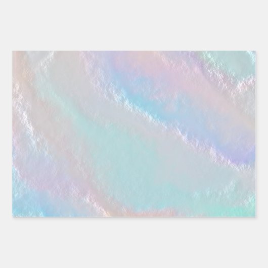 Abstrakte Regenbogentextur Geschenkpapier Set (Vorderseite)