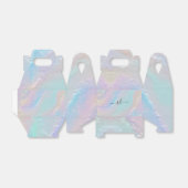 Abstrakte Regenbogentextur Geschenkschachtel (Ungefaltet)