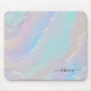 Abstrakte Regenbogentextur Mousepad