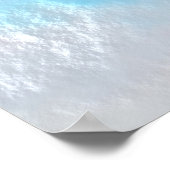 Abstrakte Regenbogentextur Poster (Ecke)