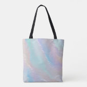 Abstrakte Regenbogentextur Tasche (Rückseite)