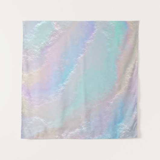 Abstrakte Regenbogentextur Wandteppich (Vorderseite)