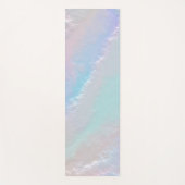 Abstrakte Regenbogentextur Yogamatte (Vorderseite)