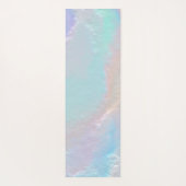 Abstrakte Regenbogentextur Yogamatte (Rückseite)