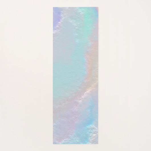 Abstrakte Regenbogentextur Yogamatte (Rückseite)