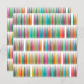 Abstrakte Regenbogentropfen farbenfrohe, moderne M (Vorne/Hinten)