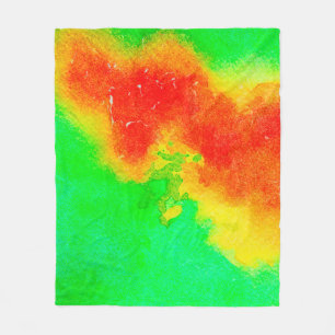 Abstrakte reiche Textur Kunstwerk. Kreatives Muste Fleecedecke