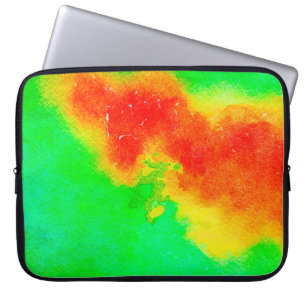 Abstrakte reiche Textur Kunstwerk. Kreatives Muste Laptopschutzhülle