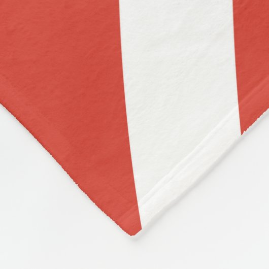 Abstrakte Retro-Farblinien Fleecedecke (Ecke)