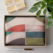 Abstrakte Retro-Kollektion für beliebte Quadrate Seidenpapier (Geschenk)