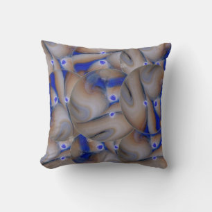 Abstrakte Retro-Kreise Amerikanische MoJo-Pillows Kissen