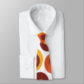 Abstrakte retro Kreise Krawatte (Gebunden)