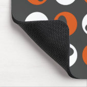 Abstrakte Retro moderne Bereiche Mousepad (Ecke)