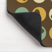 Abstrakte Retro moderne Bereiche Mousepad (Ecke)