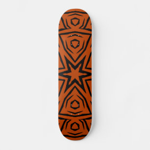 Abstrakte Retro-Muster - Skateboard