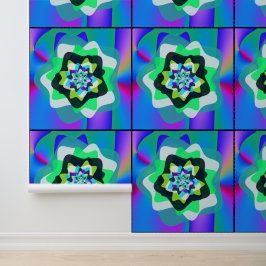Abstrakte Retro-Perserteppiche Florale Mandala-Kun Tapete
