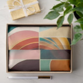 Abstrakte Retro-Trends Seidenpapier (Geschenk)