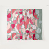 Abstrakte Retro Wandteppich (Vorderseite (Horizontal))