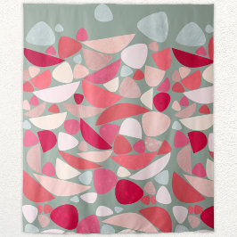 Abstrakte Retro Wandteppich