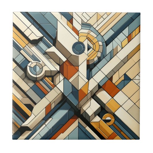 Abstrakte Revolution: Das wohl erfolgreichste Kubi Fliese (Vorderseite)