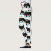 Abstrakte Rhino-Leggings Leggings (Links)