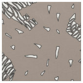 Abstrakte Rhinozerosen Stoff (Nahaufnahme)