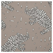 Abstrakte Rhinozerosen Stoff (Muster)