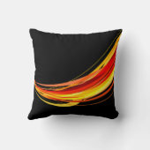 Abstrakte Ribbons Kissen (Rückseite)