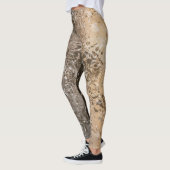 Abstrakte Rippeln Leggings (Links)