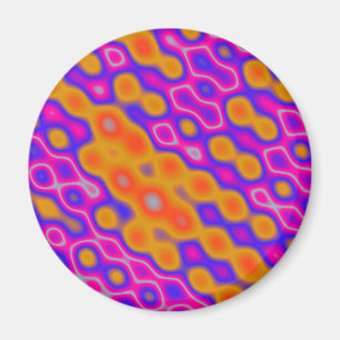 Abstrakte Rippeln Magnet