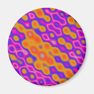 Abstrakte Rippeln Magnet