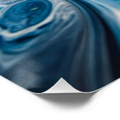 Abstrakte Rippeln Poster (Ecke)