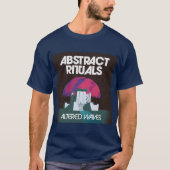 Abstrakte Rituale - T-Shirt in veränderter Welle (Vorderseite)