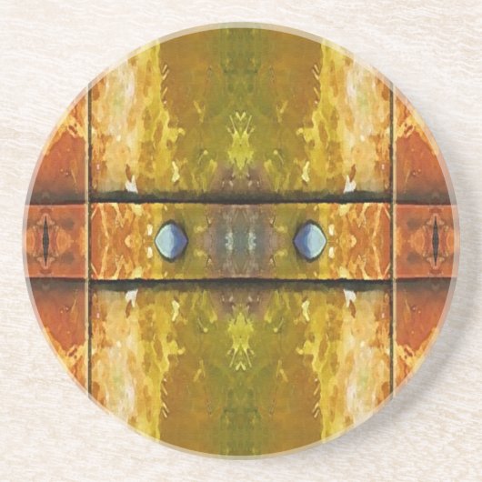 Abstrakte Rivets und Bars Untersetzer (Vorne)