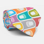 abstrakte rockabilly Hals-Krawatte des retro Krawatte (Gerollt)