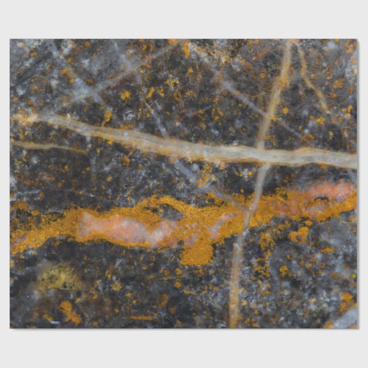 Abstrakte Rocklinie Geschenkpapier (Flach)