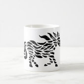Abstrakte Roh-Holzblock-Tasse Kaffeetasse (Mittel)
