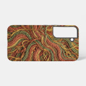 Abstrakte Root Earth Thread Samsung Hüllen Galaxy Hülle (Rückseite (Horizontal))