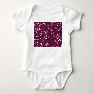 Abstrakte rosa, Bokeh unscharfe Lichter. Baby Strampler