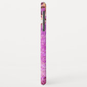 Abstrakte Rosa Foil-Blume Case-Mate iPhone Hülle (Hinten/Links)