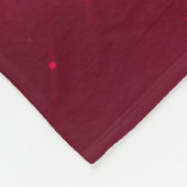 Abstrakte rosa fraktale Komposition. Magische Expl Fleecedecke (Ecke)