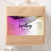 Abstrakte rosa goldfarbene Face and Hair Serum Lab (Insitu)