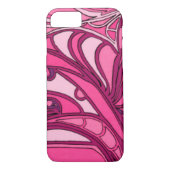 Abstrakte rosa Lackierung Case-Mate iPhone Hülle (Rückseite)