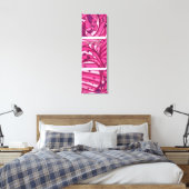 Abstrakte rosa Lackierung Leinwanddruck (Insitu (Schlafzimmer))