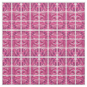 Abstrakte rosa Lackierung Stoff (Muster)