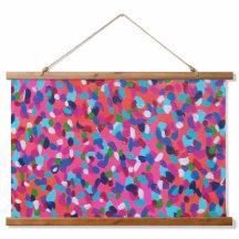 Abstrakte rosa Malerei