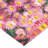 Abstrakte rosa Säue und Hummeln Kurzer Tischläufer (Ecke)