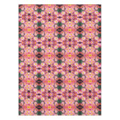 Abstrakte rosa Säue und Hummeln Tischdecke (Vorderseite)